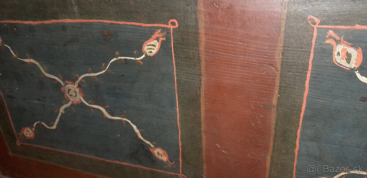 Malovaná truhlica Liptov - 5