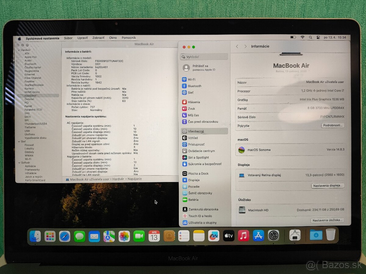 MacBook Air 2020 | i7 • 8GB • 256GB SSD - 5