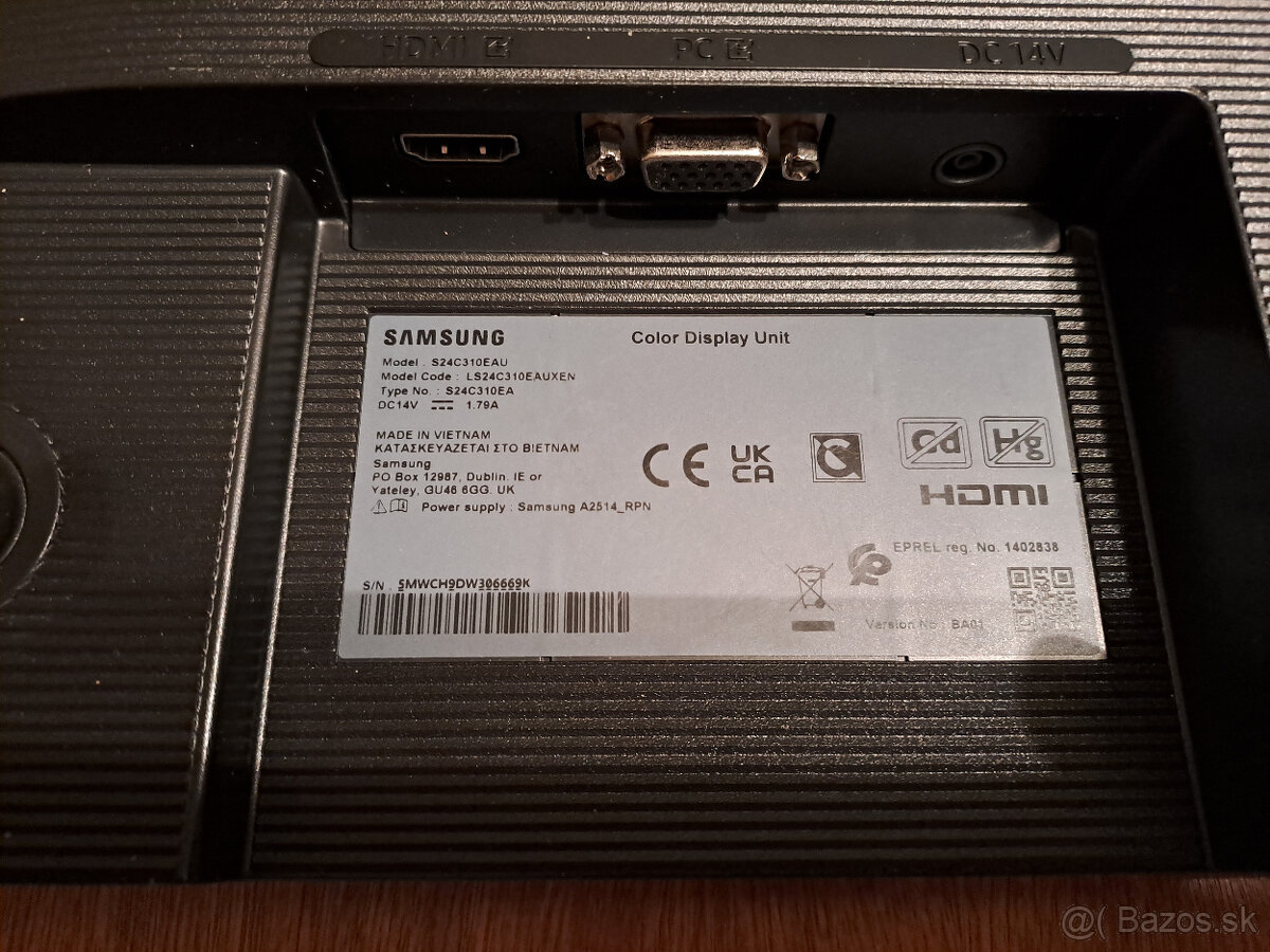 Predám 24" LCD monitor Samsung - ešte v záruke. - 5