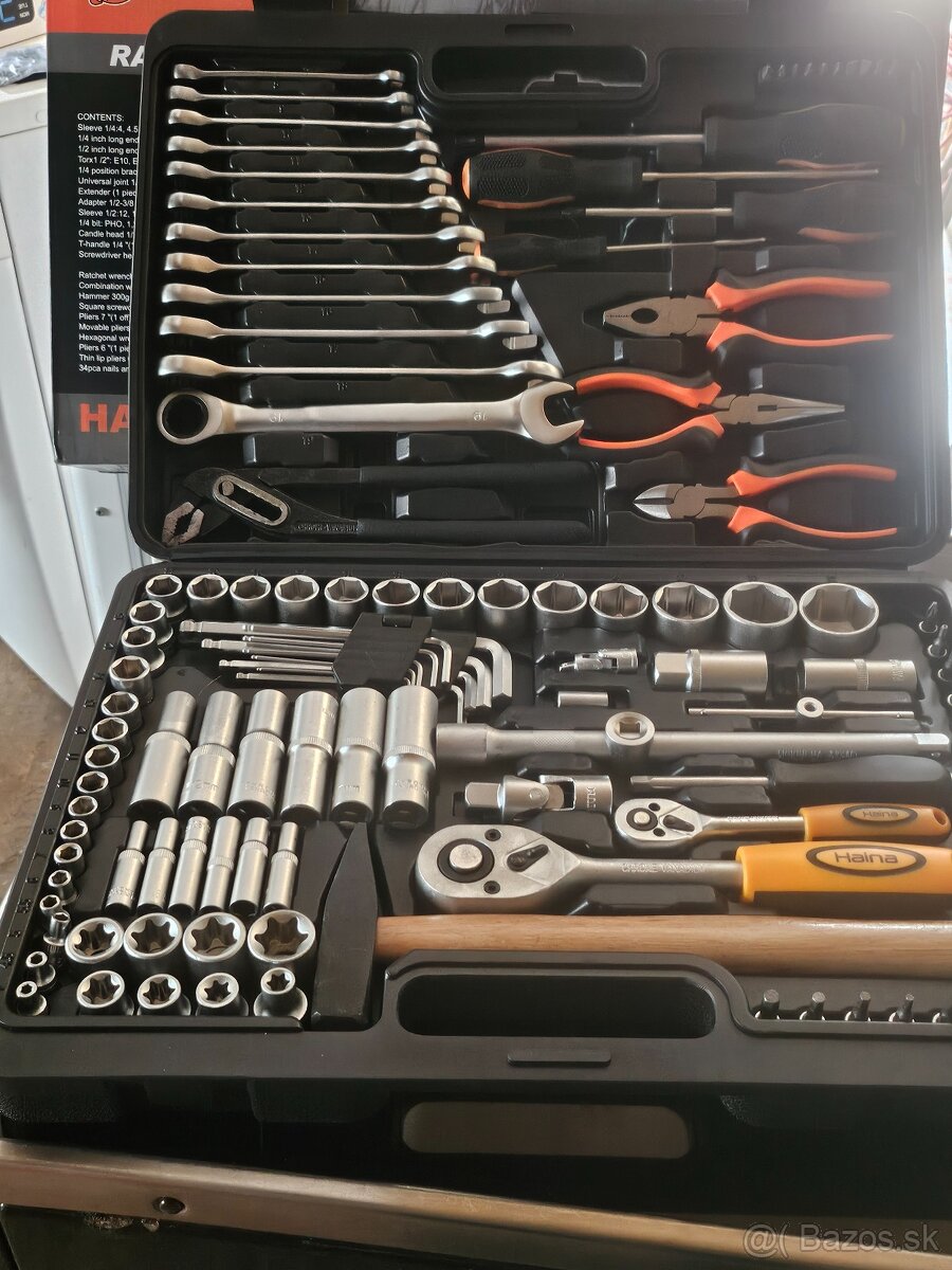Gola set 155 kusov náradia nové zabalené - 5