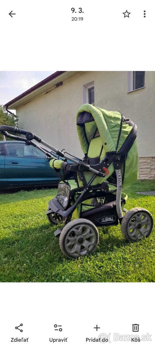 Zelený kočik 2komb. - 5