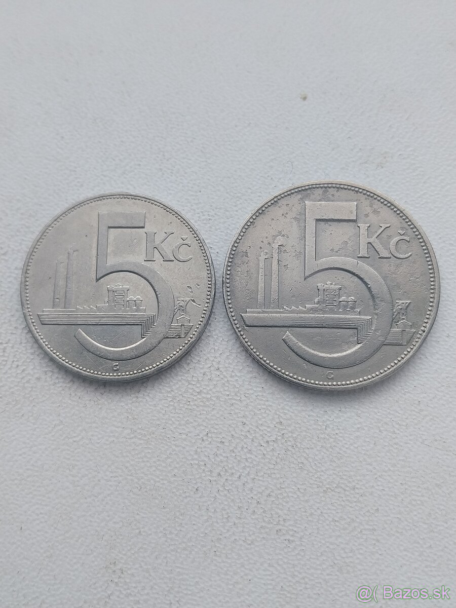 Mince čsr 1918 -1938 - 5