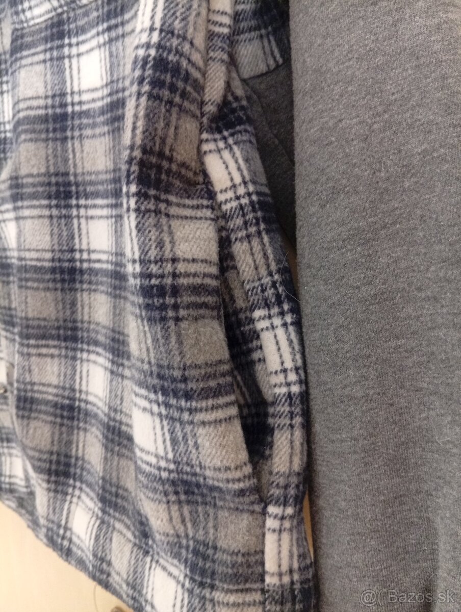 Teplá košeľa s kapucňou - 5