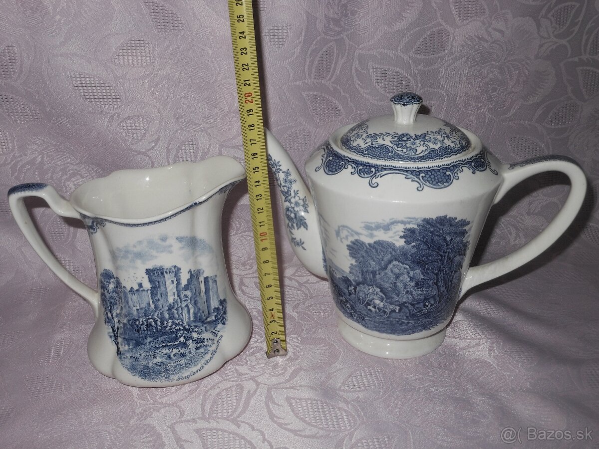 anglicky porcelan-cajnik,krcah,cukornicka.. - 5