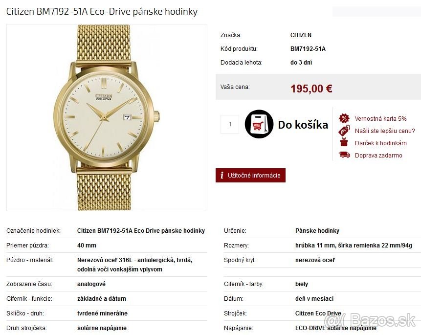 Citizen solarne zlate - 5