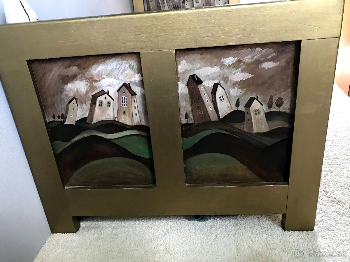 secesna postel 90x200cm - 5