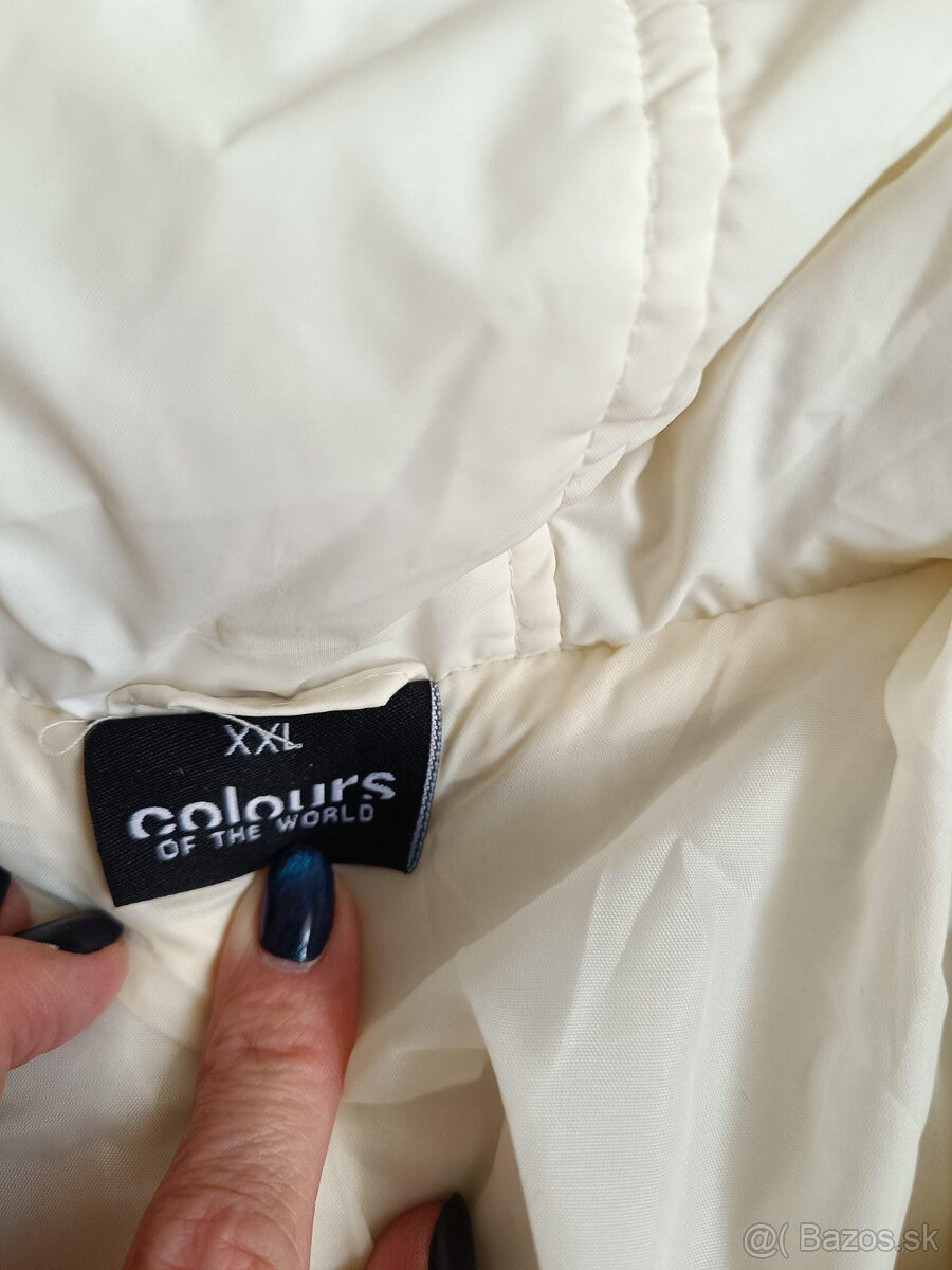 Biela vetrovka XXL - 5