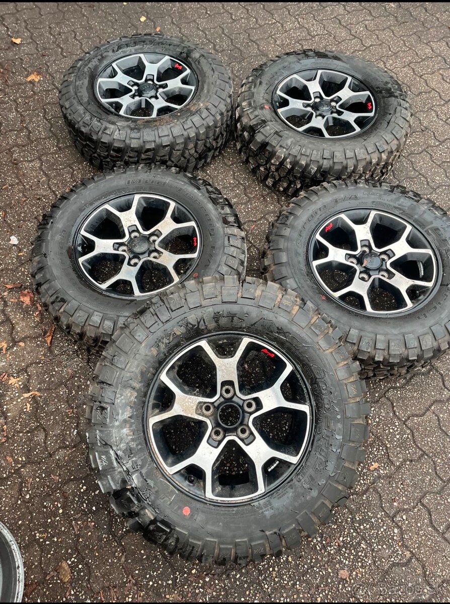 Jeep Wrangler Rubicon disky originální - 5