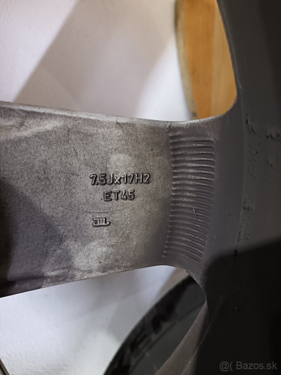 5x112 R17 Audi disky - 5