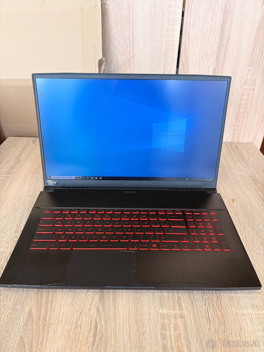 Predám herný notebook MSI Bravo 17 - 5
