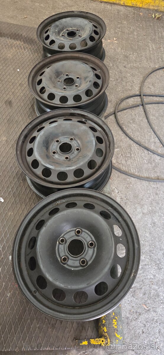 Predám plechový disk 6,5x16 ET 50. - 5