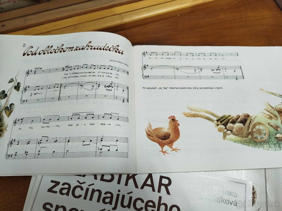 Šlabikár začínajúceho speváčika--1988--Chládková Blanka--I., - 5