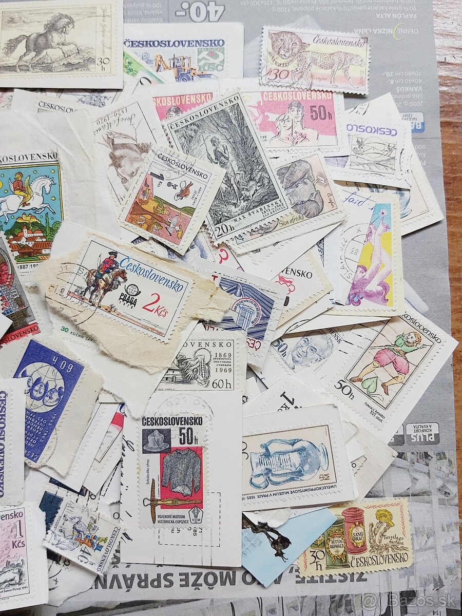 Predam velku kopu Československych znamok a roznych krajin - 5