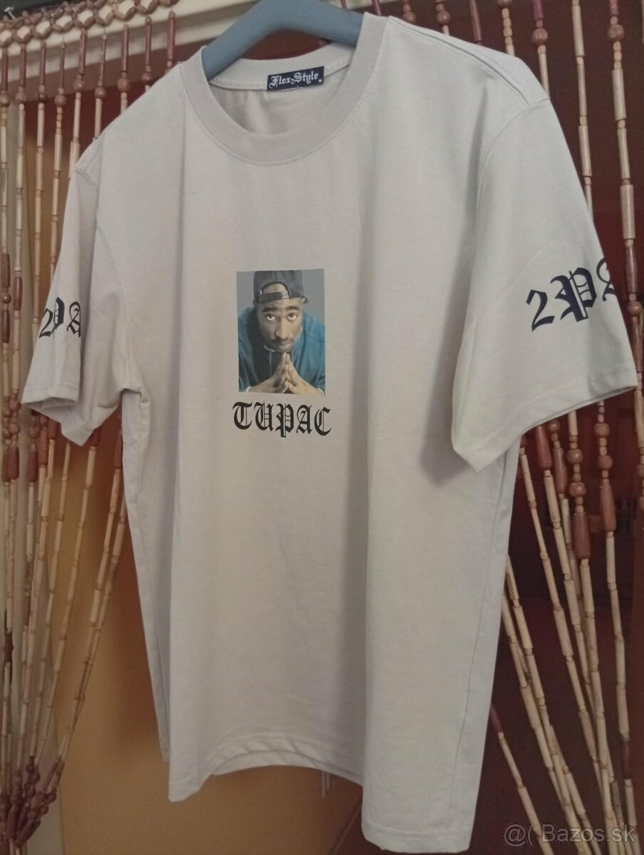 TUPAC - MODERNÉ PÁNSKE TRIČKO - 5