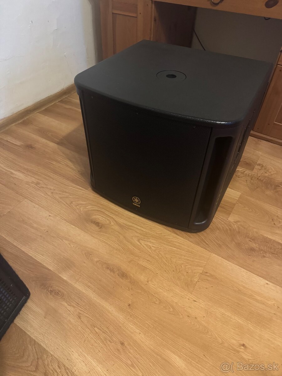 Predám -subwoofer Yamaha msr 800 w - 5
