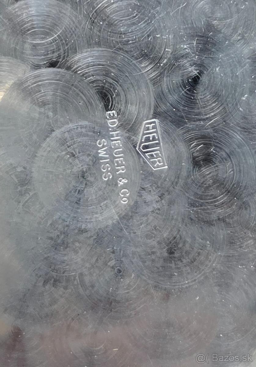 Velmi staré vojenské švýcarské stopky mikrograph Heuer - 5