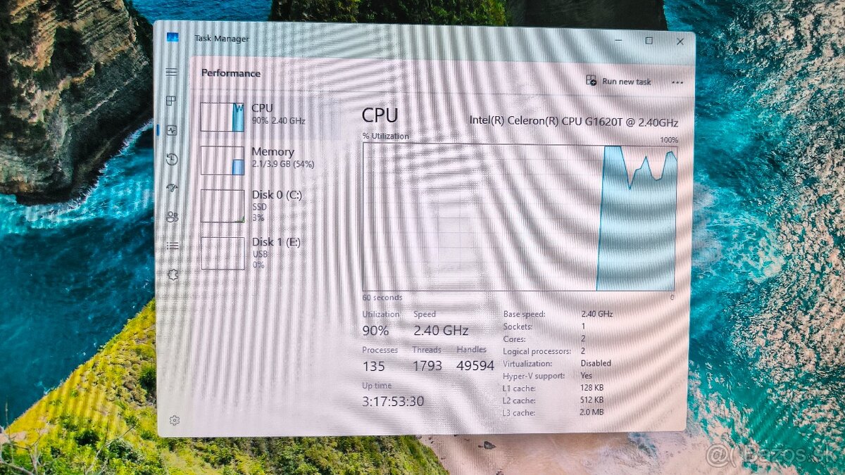 HP 110-300nc - Celeron, 4GB RAM, 250GB HDD - 5