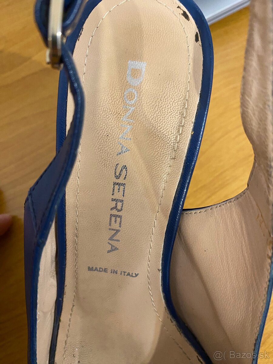 Predám dámske letné kožené topánky - 5