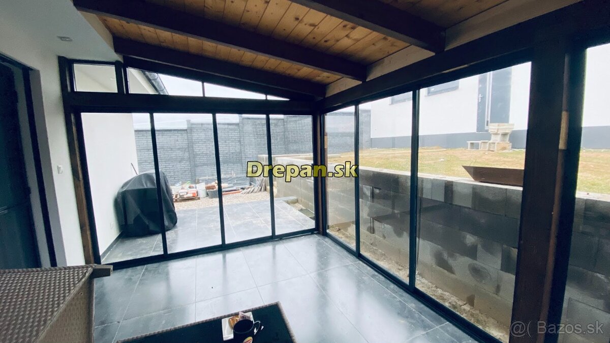 Zasklievanie teras / Zasklenie altanku ... - 5