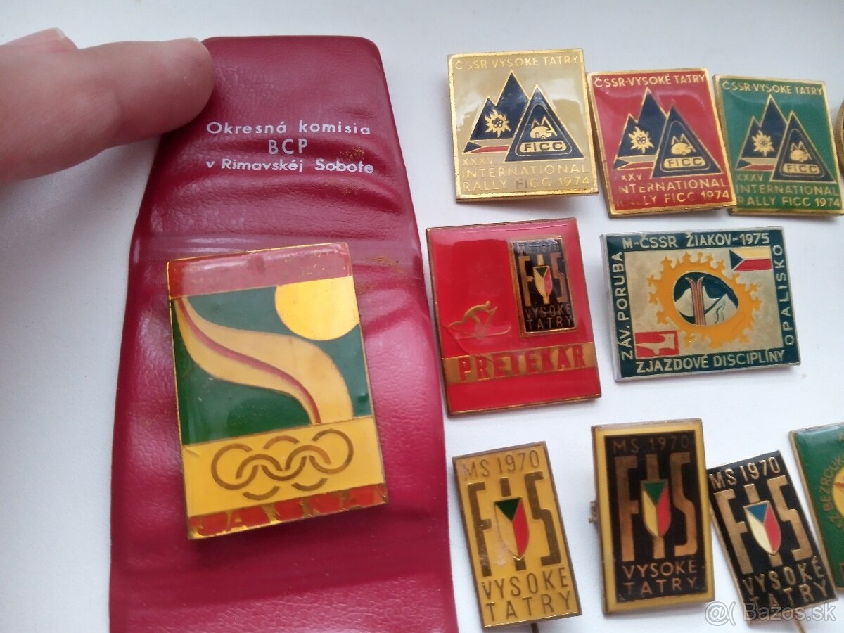 Lyžiarske odznaky.FIS.Lyze. - 5