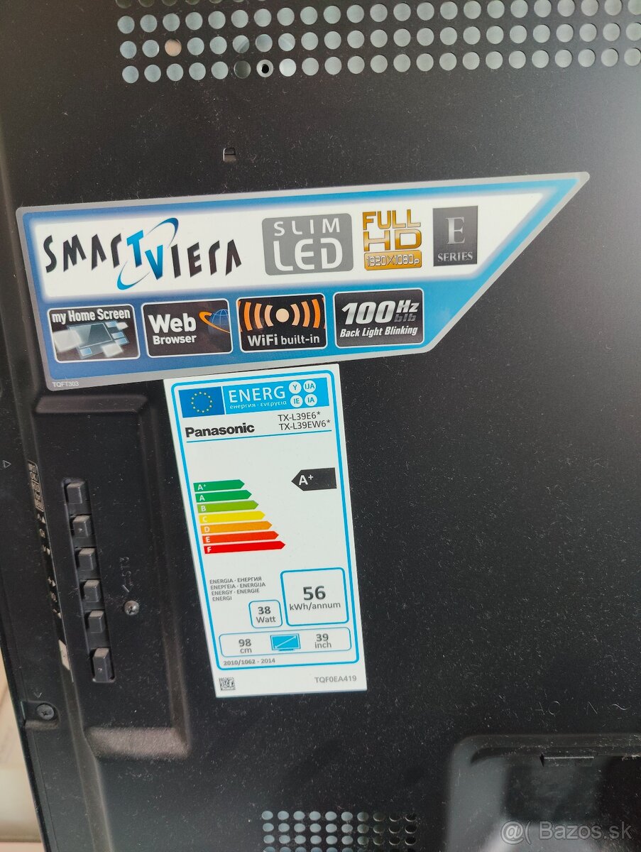 LCD TV FULL HD Panasonic Viera 39" - 5