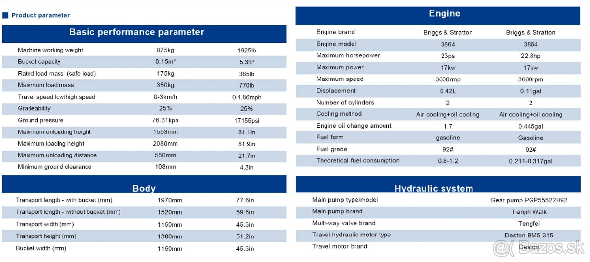 Pasový nakladač RIPPA RS 04 - 5