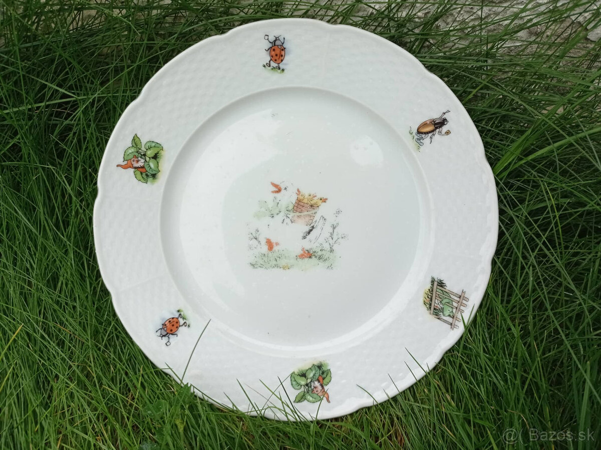 Retro detský porcelán 2. - 5