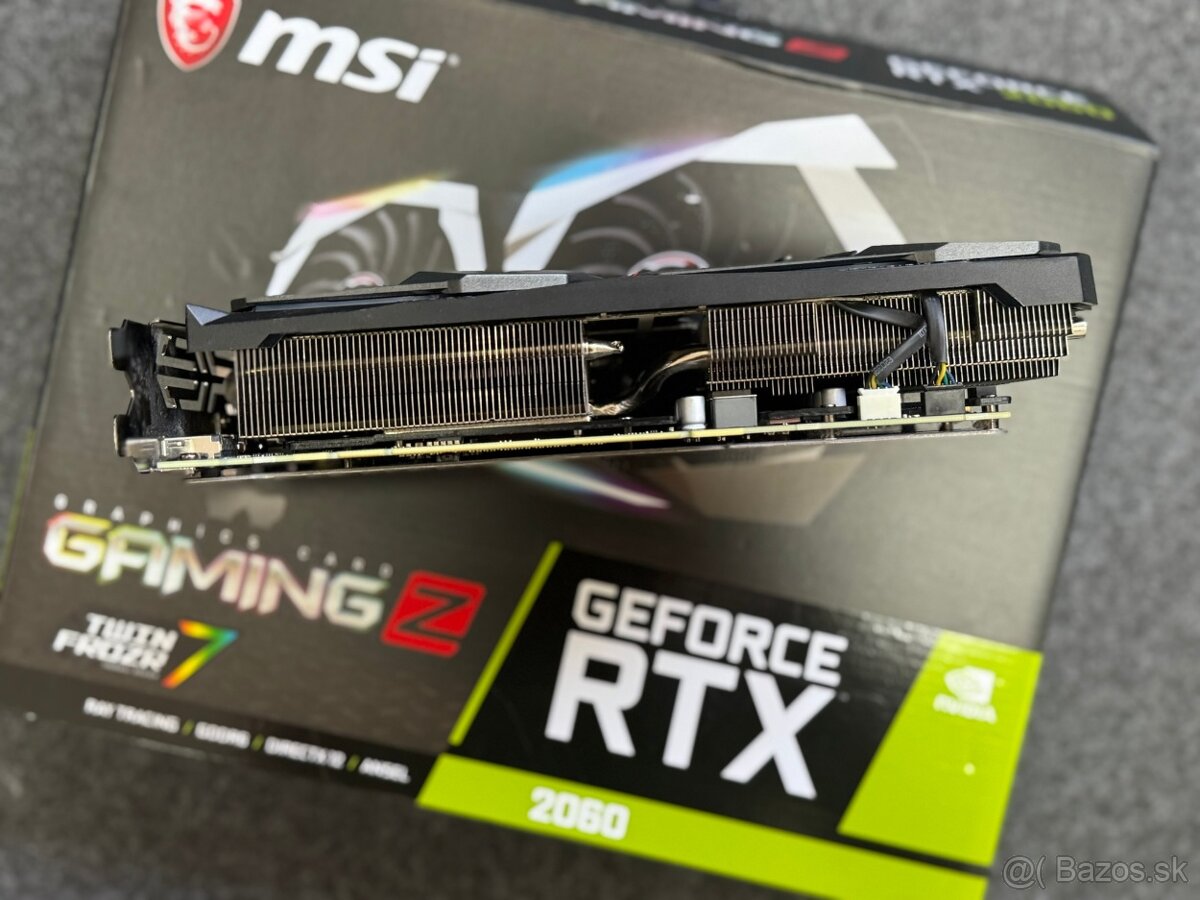 🔥 Predám grafickú kartu MSI GeForce RTX 2060 GAMING Z 6GB - 5