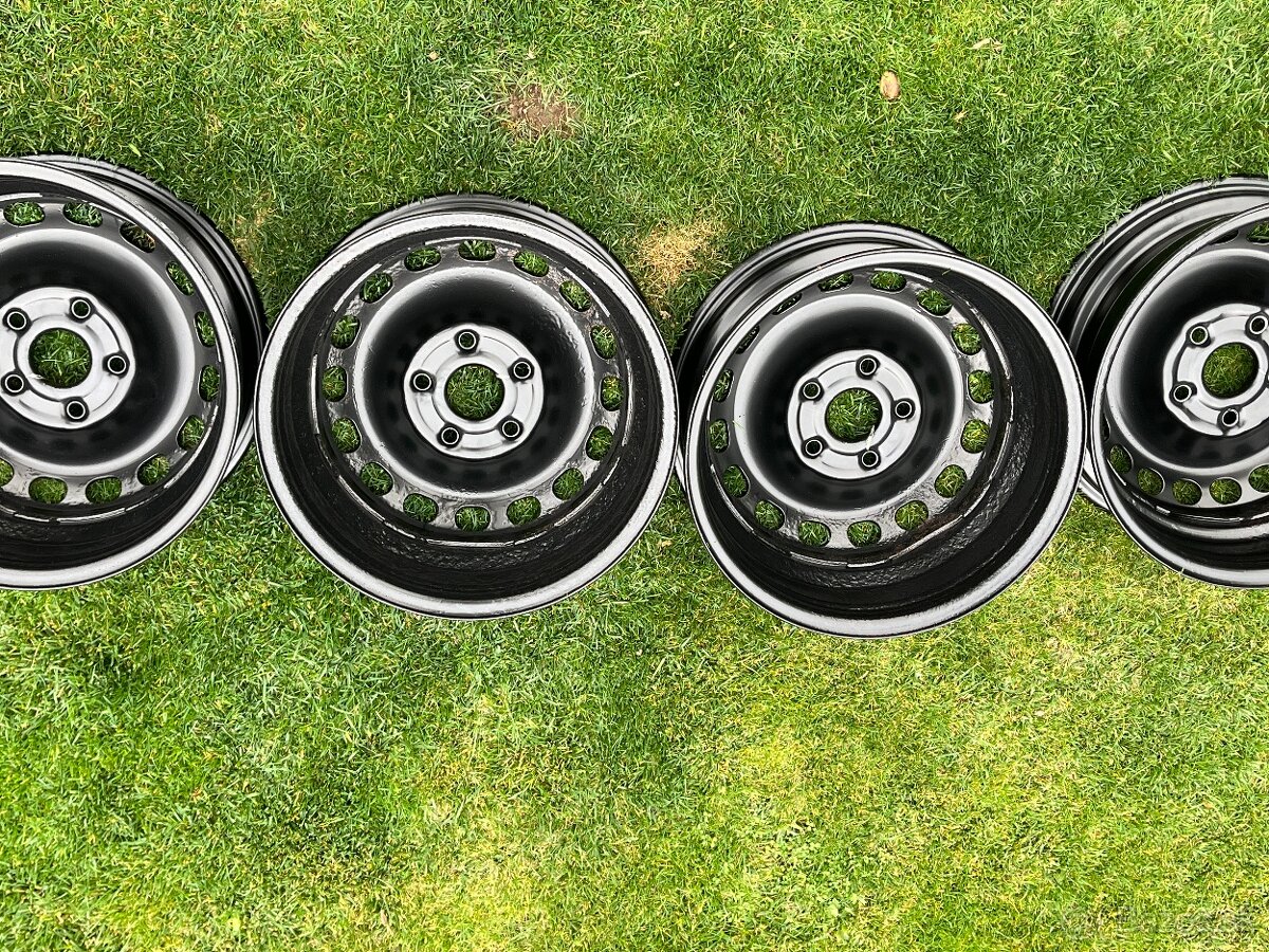 Predám plechové disky 5x112 R 15 - 5