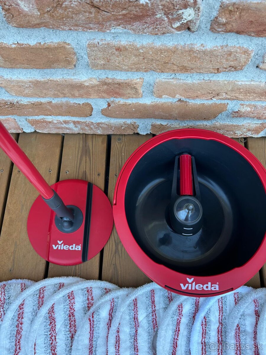 Mop Vileda Spin & Clean + 11 náhradných poťahov - 5