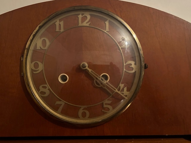 Predám retro klenbové bicie hodiny roku cca 1940 - 1950. - 5