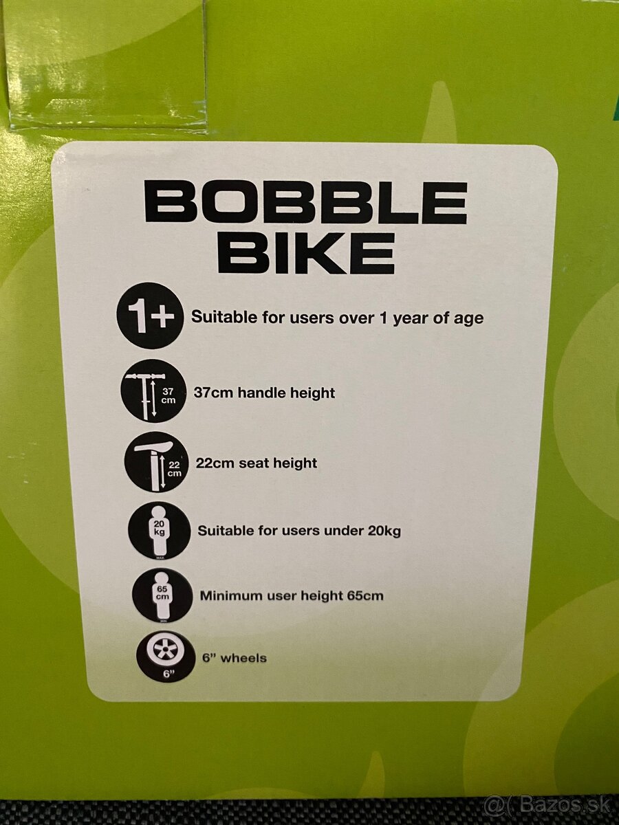 Odrážadlo EVO Dino Bobble Bike - 5