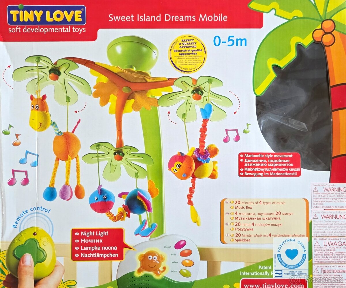 hrací kolotoč nad postieľku - 5