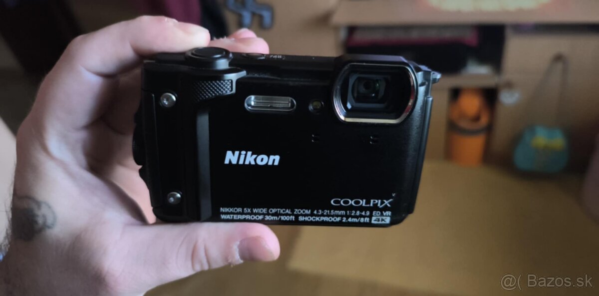 Predám fotoaparát Nikon CoolPix W300 - 5