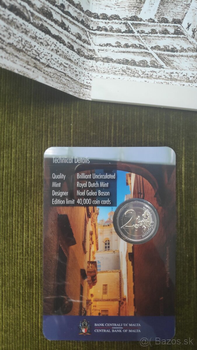 Pamätné 2 euro MALTA 2024,2025 - 5