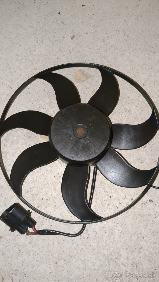 Ventilátor chladiča Brose VW group Original, treba opravit - 5