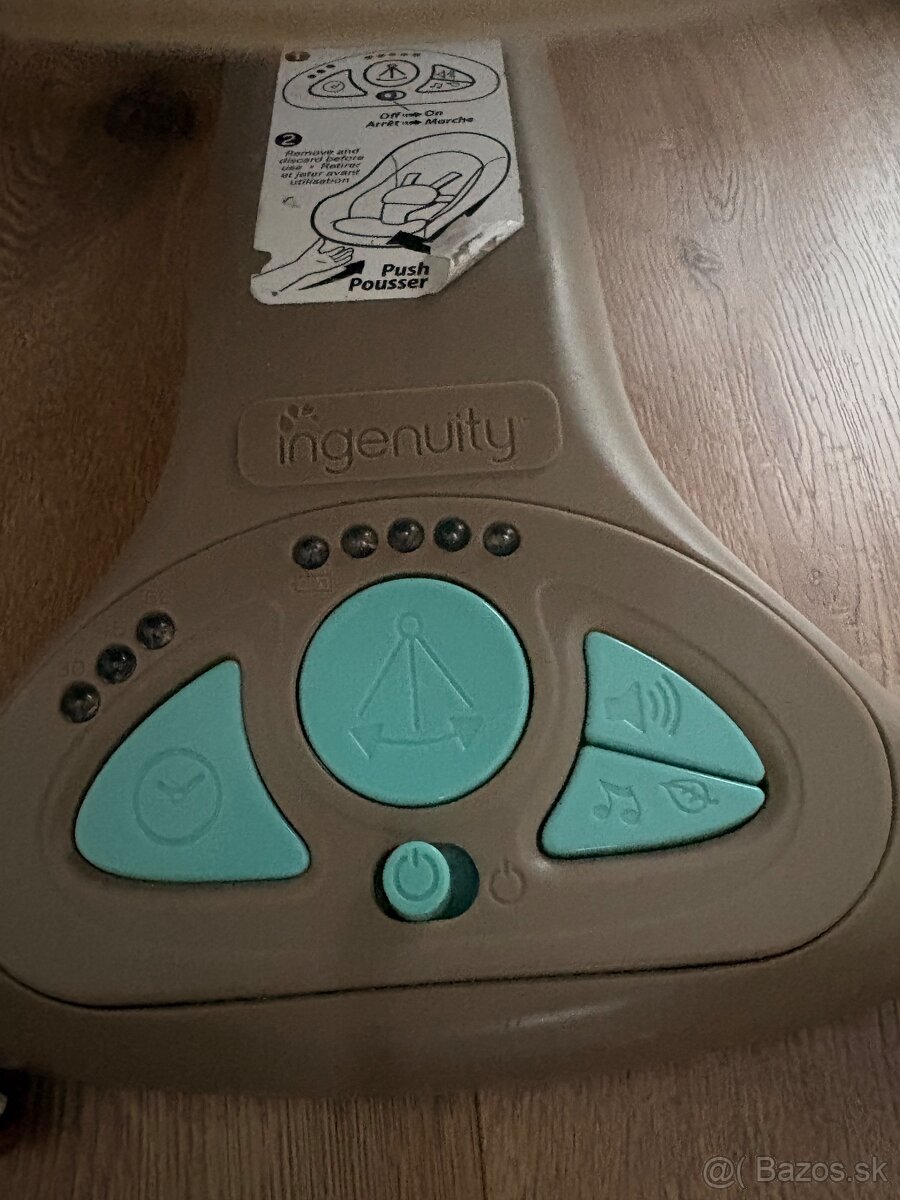 INGENUITY Hojdacie lehátko s melódiou - 5