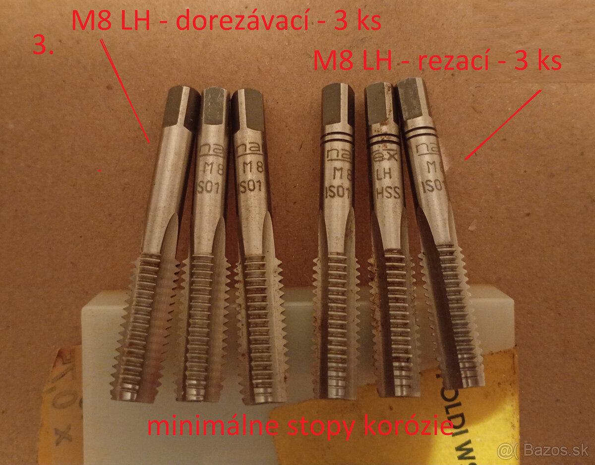 Závitníky a očká na predaj - 5