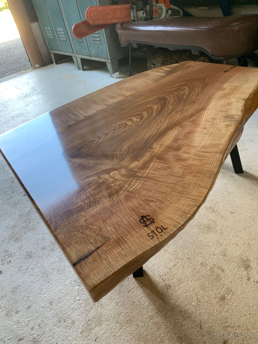 Masívny stôl Jaseň - 5