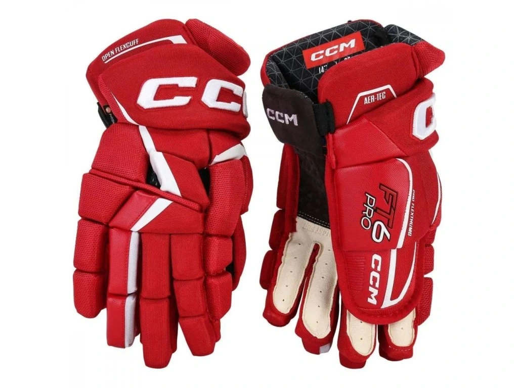 Rukavice CCM FT6 PRO 14" červené - 5