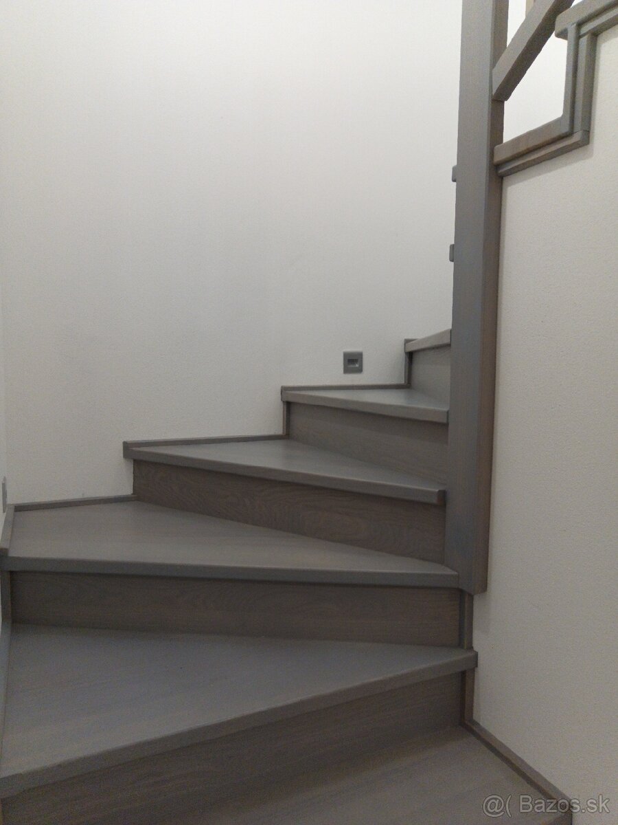 Masívne drevené schody na mieru. Martin, Žilina a okolie - 5
