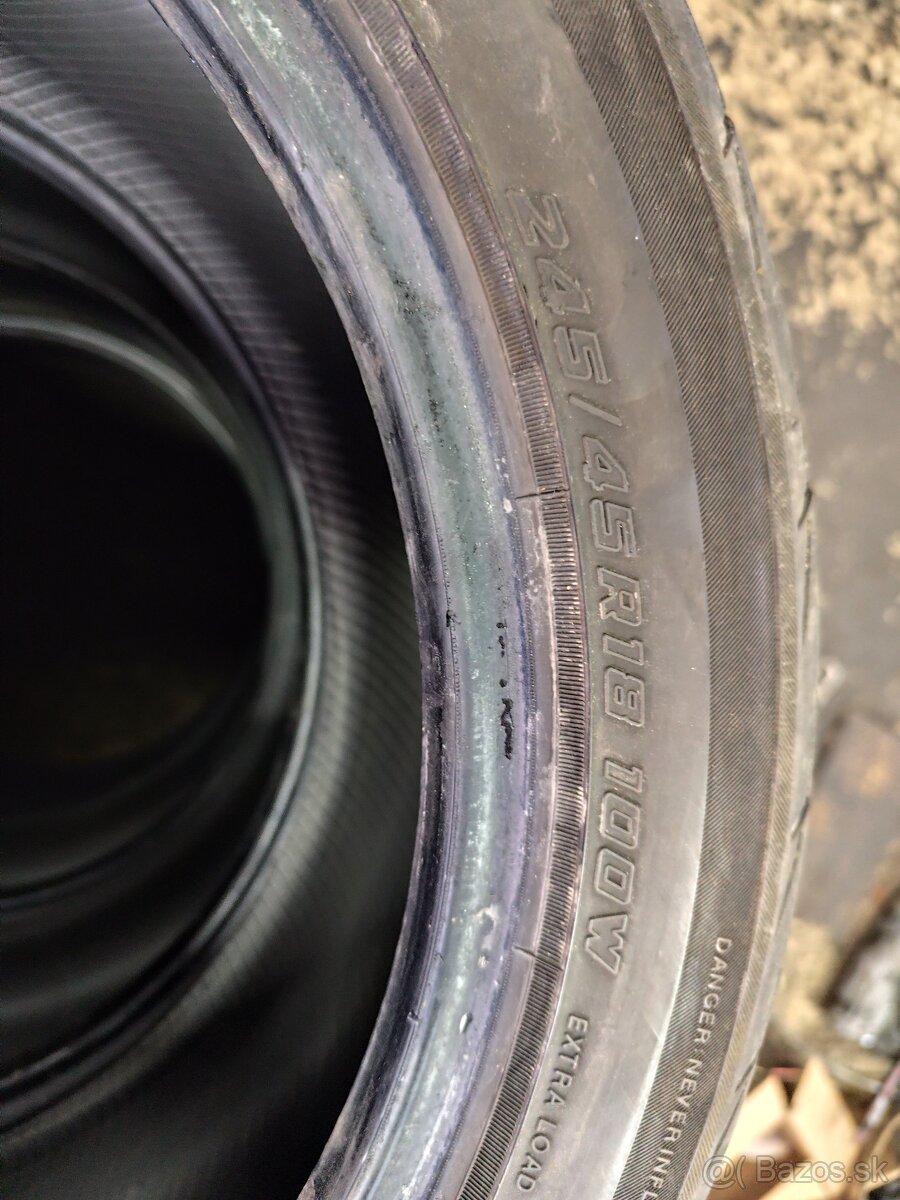 Letné pneumatiky 245/45 R18 - 5