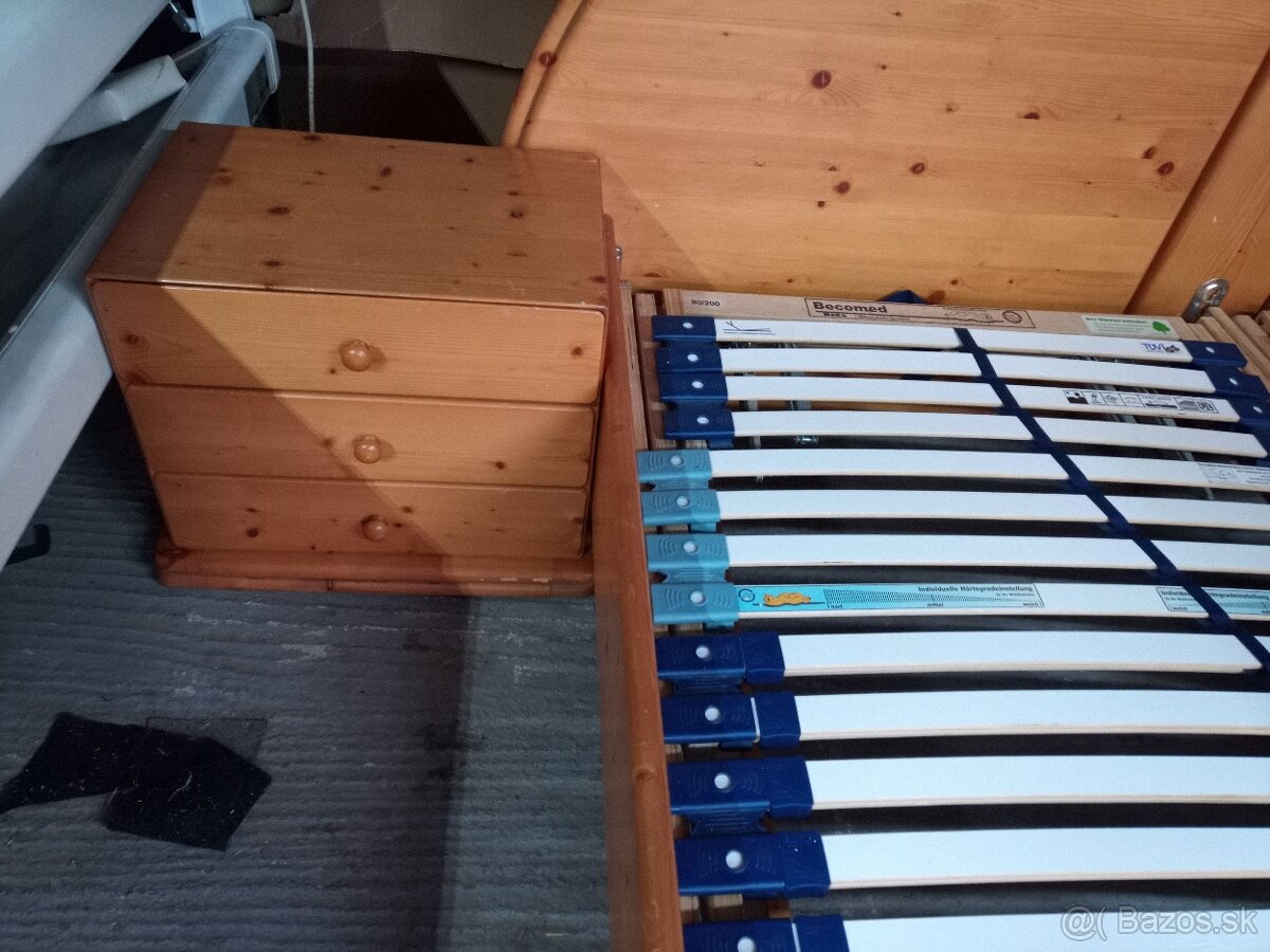 Manželská postel Masiv - 5