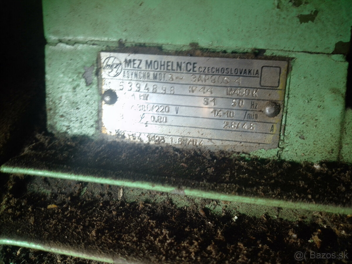 Elektromotor s prevodovkou 1,1kW - Ø40 - 5