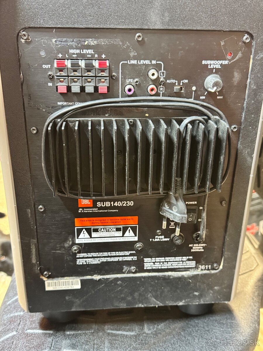 Subwofer JBL sub 140/230 - 5