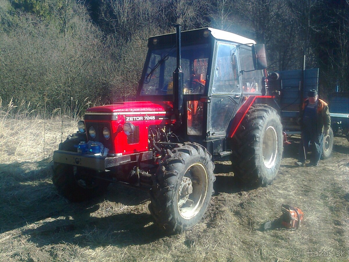 Predám Zetor 7245 s nakladacom - 5
