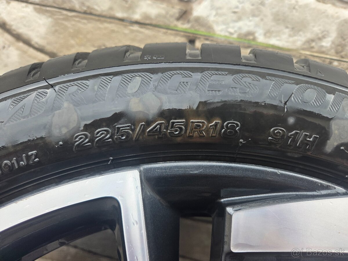 Originál ALU disky VRS 4 R18 - 5