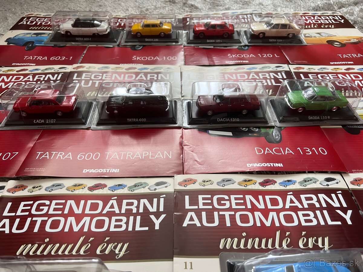 Sada prvých 20 čísel série Legendární automobily - 5