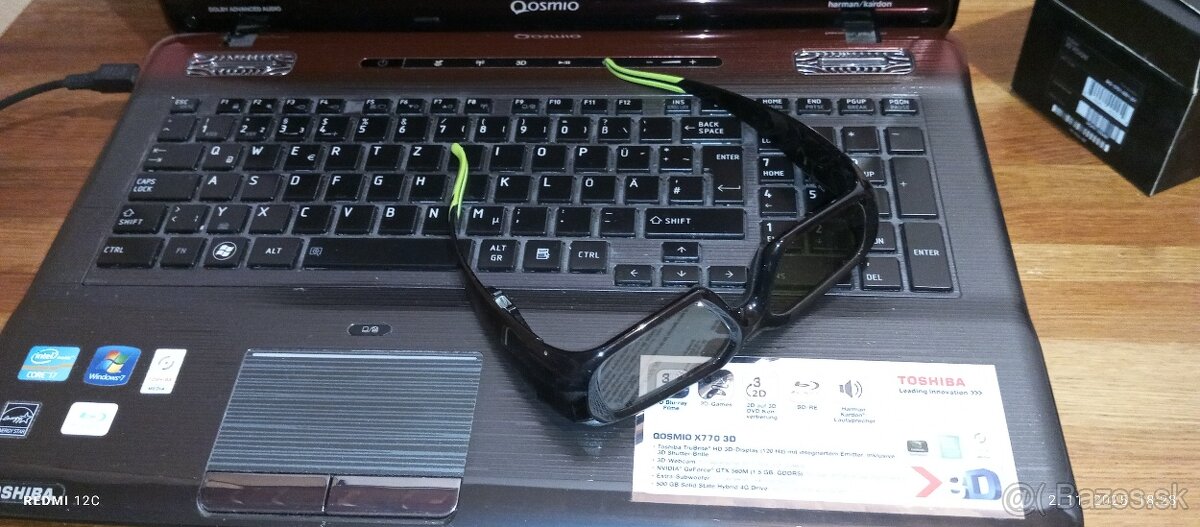 toshiba qosmio x770 - 5