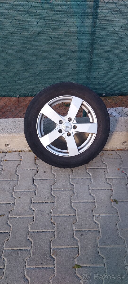 Alu disky DEZENT (5x112) R16 na Sharan/Alhambra 205/60/r16 - 5